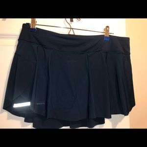 Blue lululemon running skirt